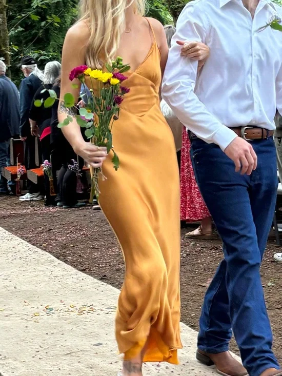 Bardot Malinda Satin Backless Midi Dress - Picture 6 of 6